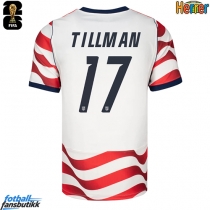 Forente stater Malik Tillman #17 Hjemmedrakt VM 2026 Kortermet